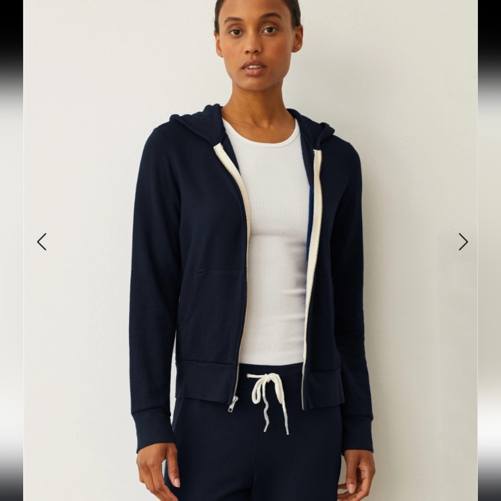 Monrow Softfleece Zip Up Hoody